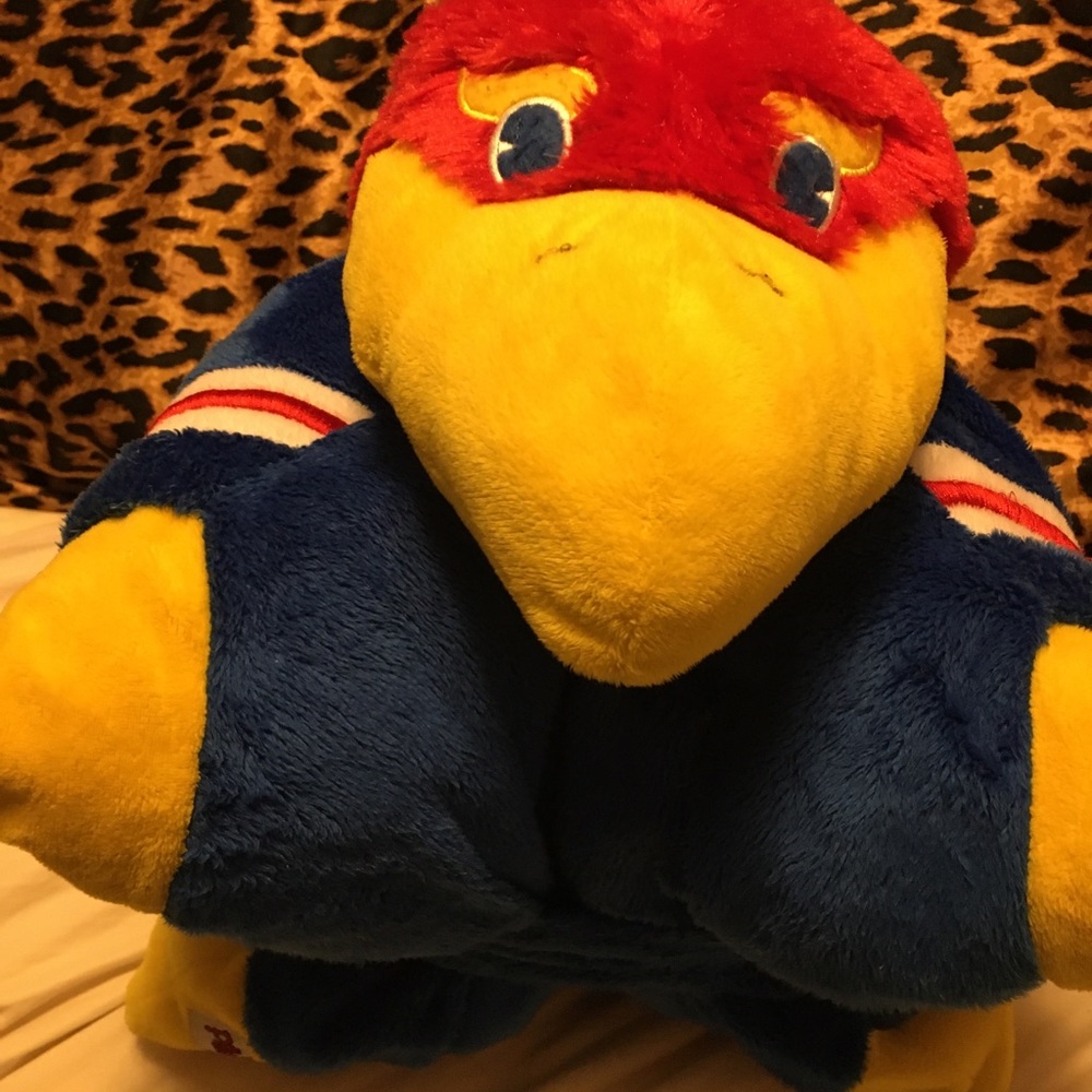 Pillow pet Jayhawks